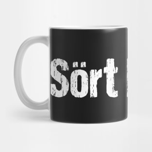 Sort Kerek Beer Please Funny Hungarian Language Distressed Mug